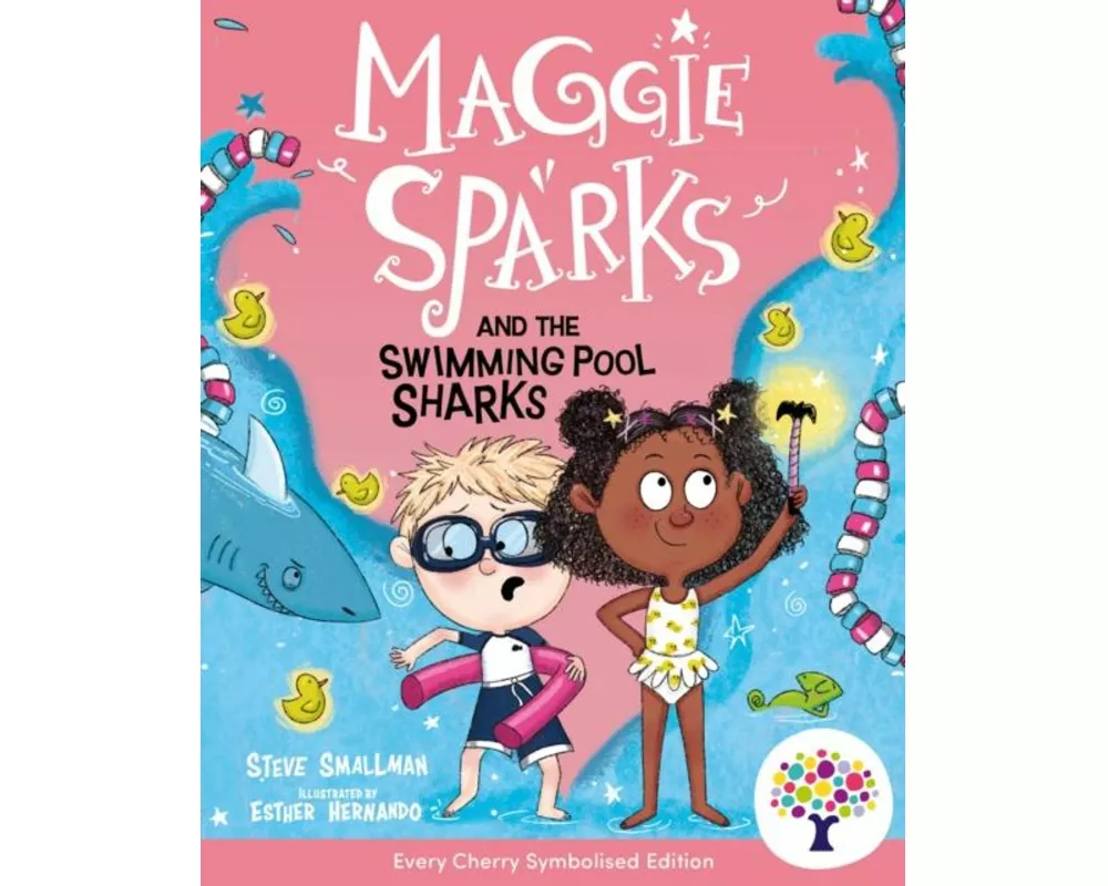 Maggie Sparks and the Swimming Pool Sharks: Accessible Symbolised Edition