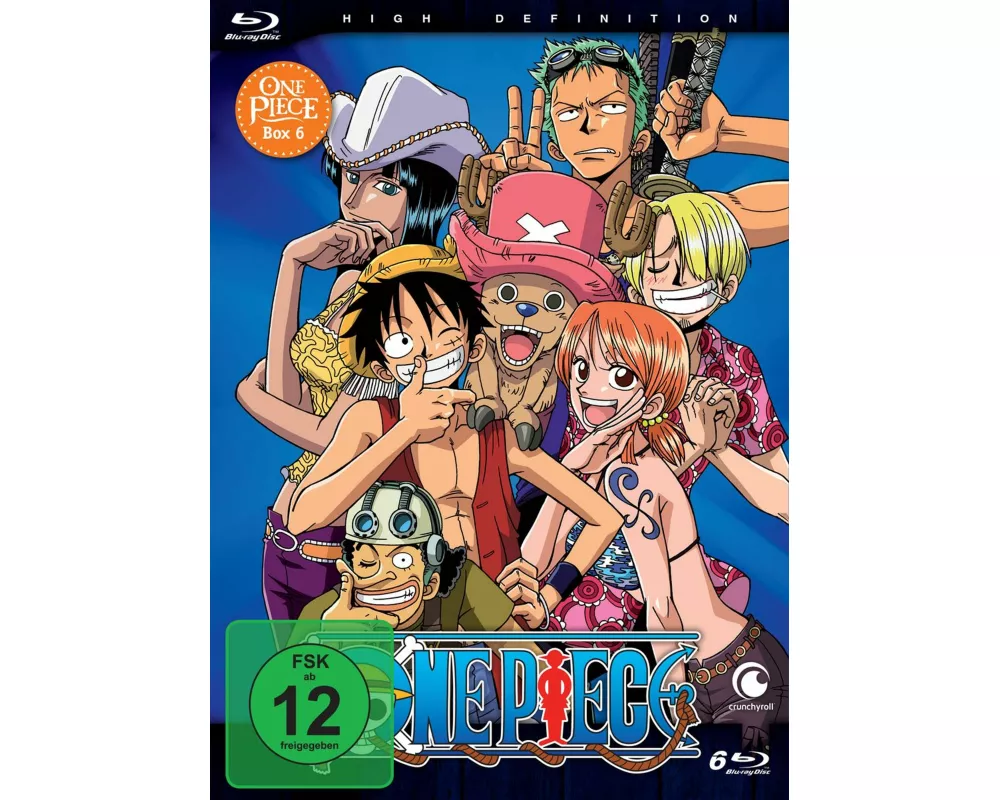 One Piece - TV-Serie - Box 6 (Episoden 163-195) [Blu-ray]