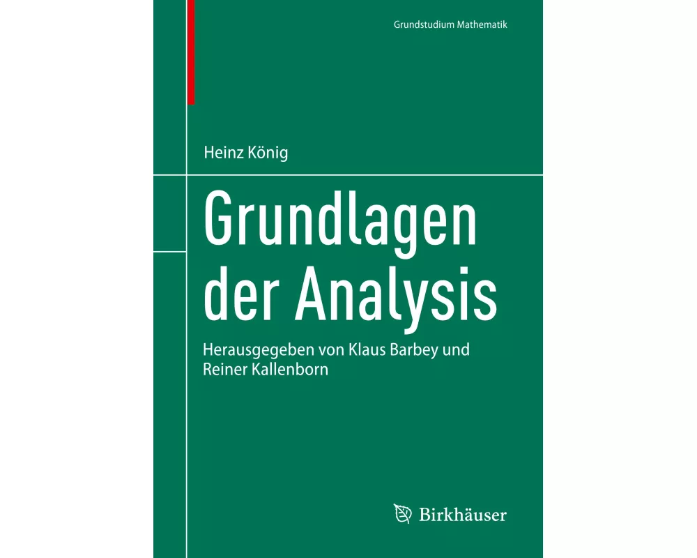 Grundlagen der Analysis