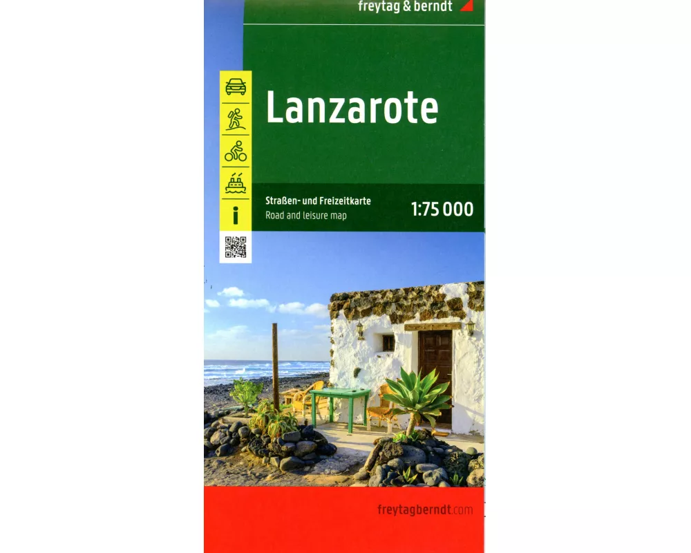 freytag & berndt Straßenkarte Lanzarote 1:150.000