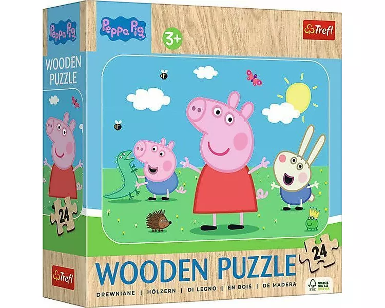 Holz Puzzle Junior 24 - Peppa Pig
