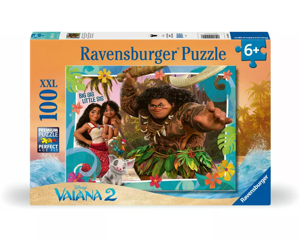 Kinderpuzzle 100 XXL Teile - Disney Vaiana 2 - Aufbruch in neue Welten