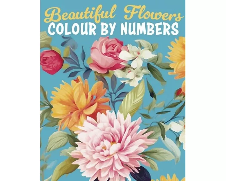 Beautiful Flowers Colour by Numbers