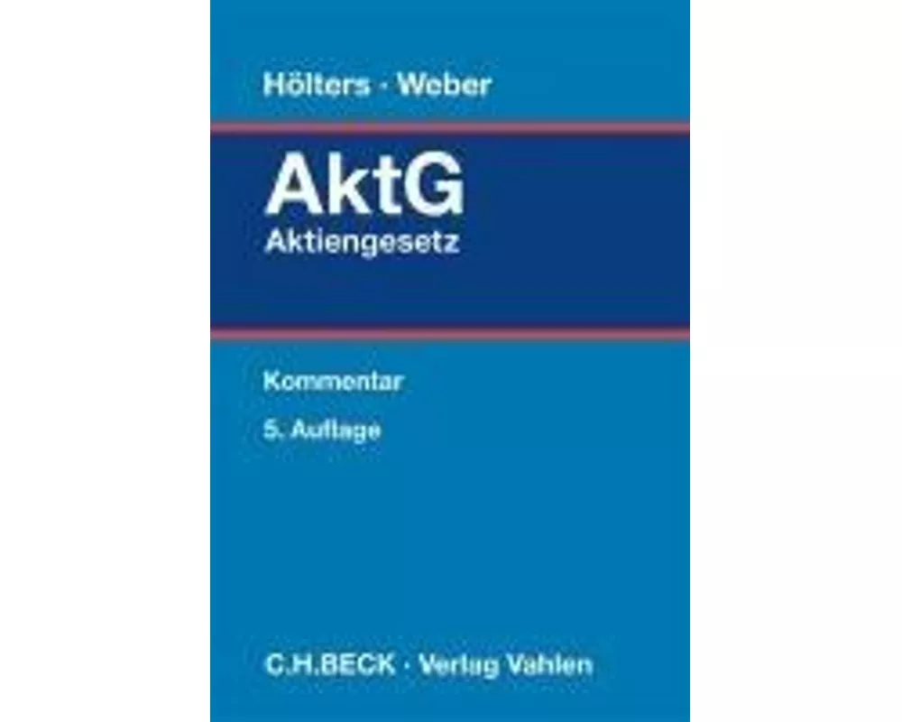 Aktiengesetz. AktG