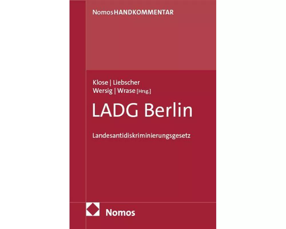 Landesantidiskriminierungsgesetz: LADG Berlin