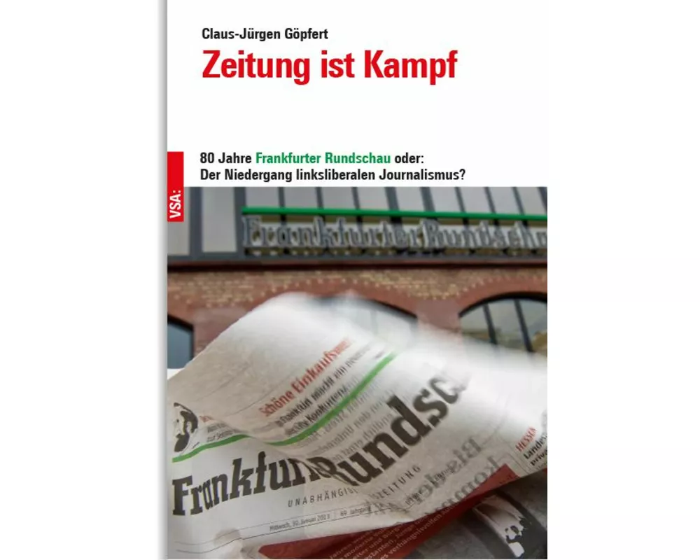 Zeitung im Kampf