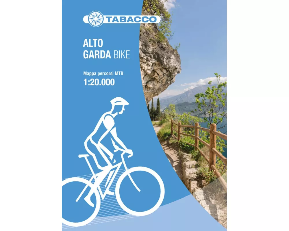 Alto Garda bike. Mappa percorsi MTB 1:20.000. Antistrappo, impermeabile, fotodegradabile. Ediz. italiana, inglese, francese e tedesca