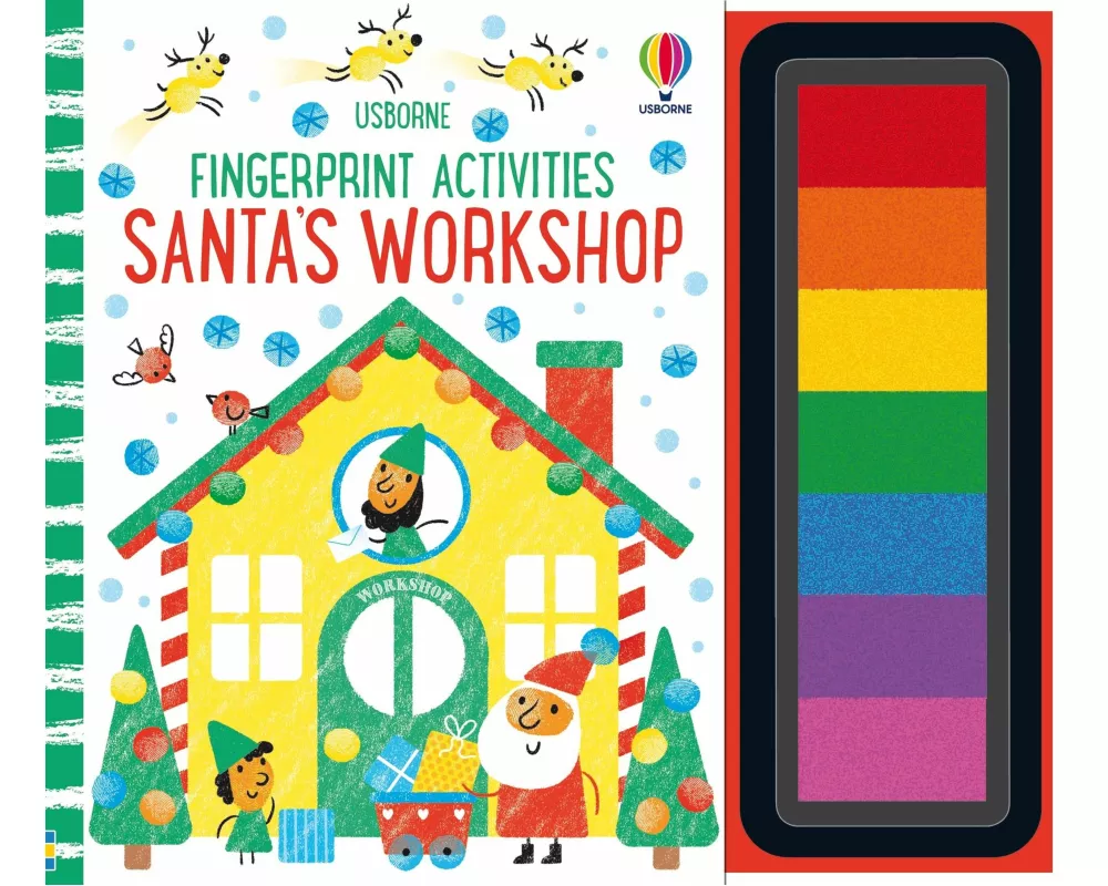 Fingerprint Activities Santa's Workshop