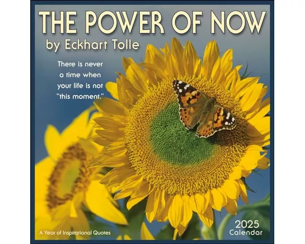 The Power of Now 2025 Wall Calendar