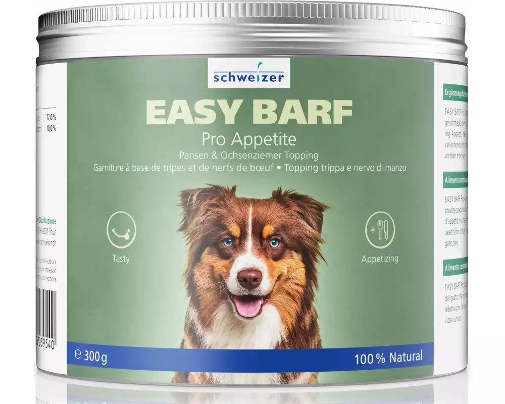 Eric Schweizer Hunde-Nahrungsergänzung Easy Barf Pro Appetite 300 g
