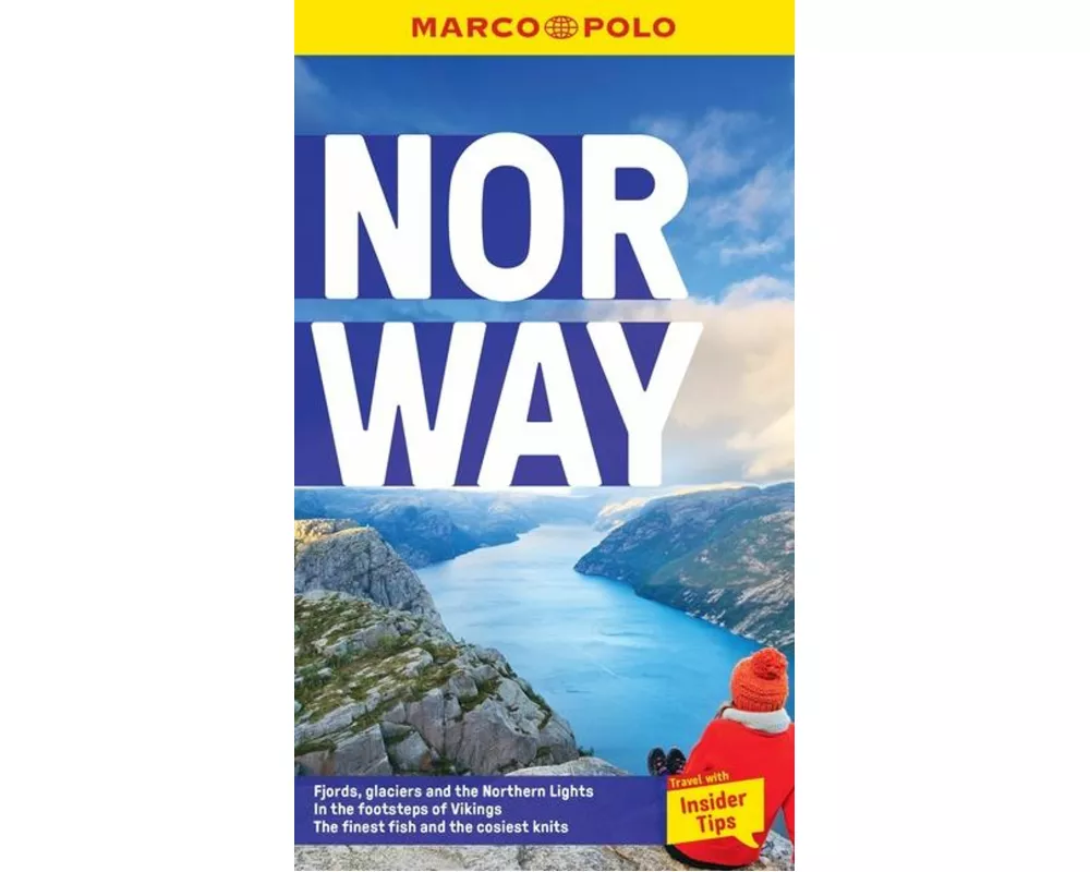 Norway Marco Polo Pocket Travel Guide with pull out map
