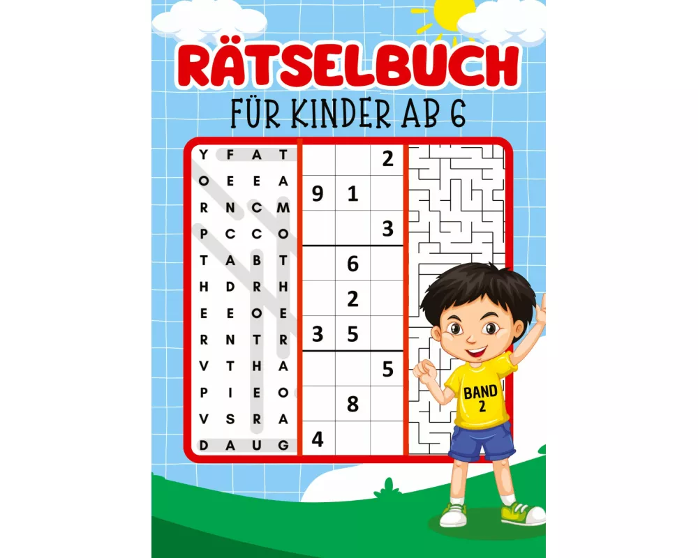 Rätselbuch für Kinder - Band 2