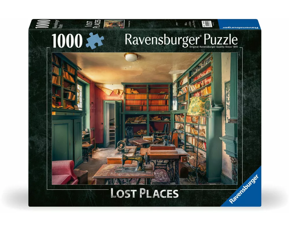 Erwachsenenpuzzle 1000 Teile - Mysterious castle library