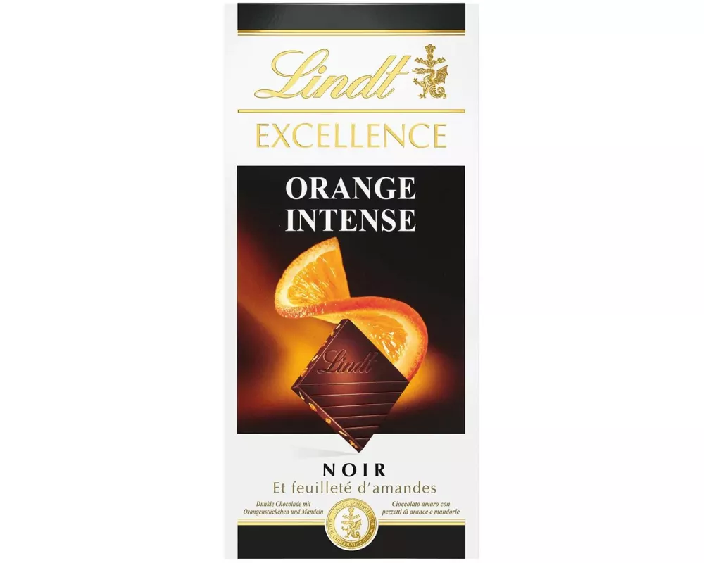 Lindt Tafelschokolade Excellence Dunkel Orange 100 g