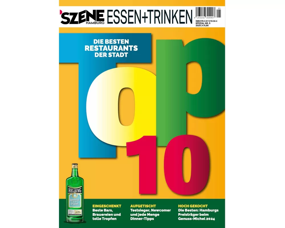 Szene Hamburg Essen + Trinken Top Ten 2024/2025