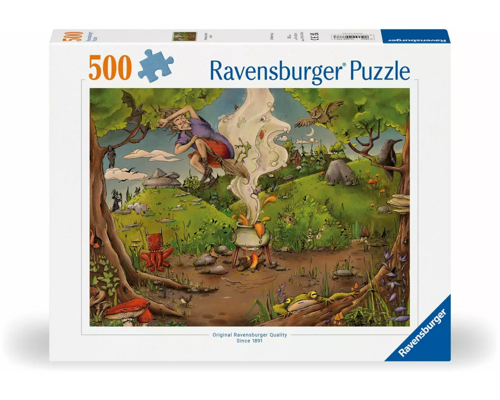 Erwachsenenpuzzle 500 Teile - Bei der Waldhexe
