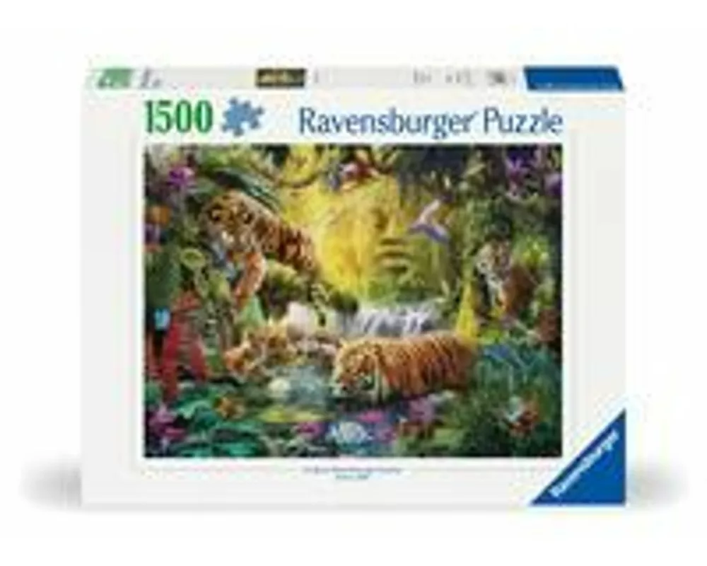 Erwachsenenpuzzle 1500 Teile - Idylle am Wasserloch