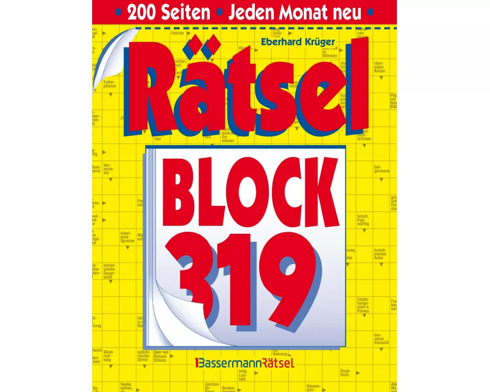 Rätselblock 319 (5 Exemplare à 2,99 €)