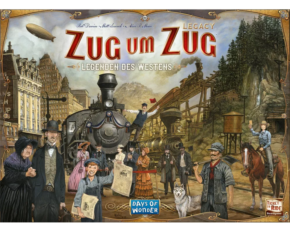 Zug um Zug Legacy: Legenden des Westens