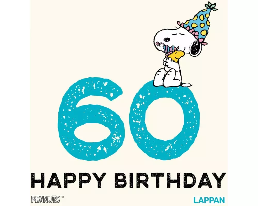 Peanuts Geschenkbuch: Happy Birthday zum 60. Geburtstag