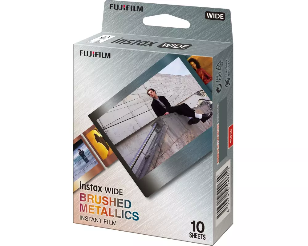 Fujifilm Instax Wide 10 Blatt Brushed Metallics