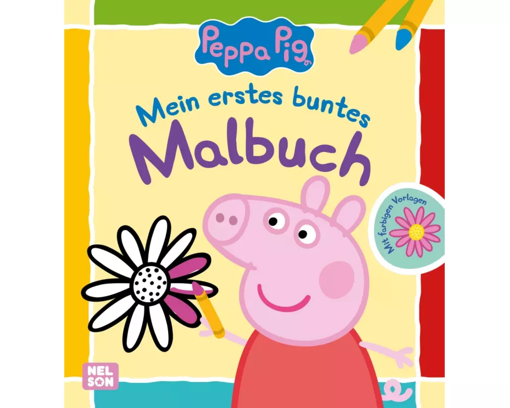 Peppa Wutz Ausmalbilder: Mein erstes buntes Malbuch