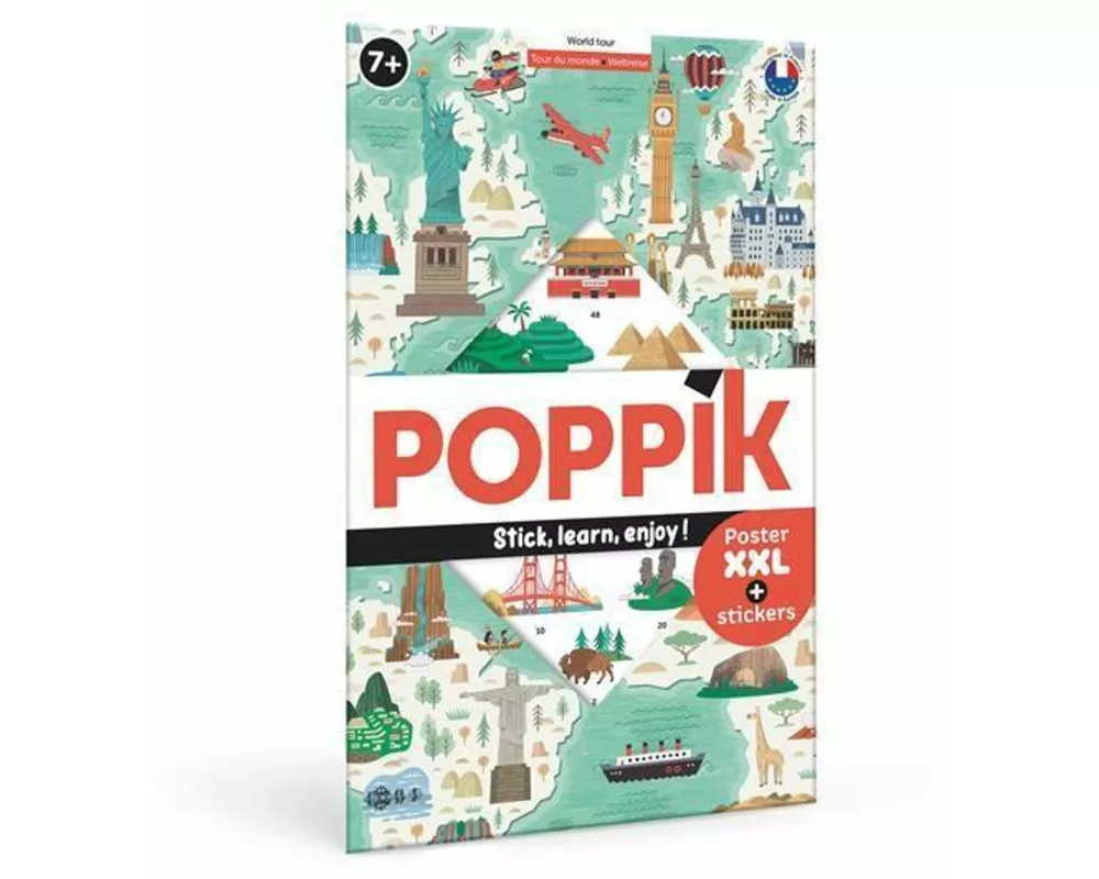 POPPIK - Lernposter & Sticker Weltreise