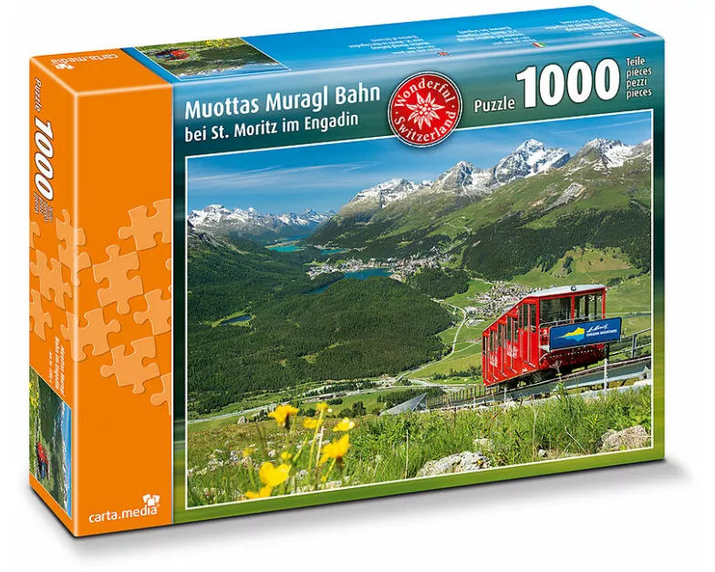 Muottas Muragl Bahn bei St.Moritz
