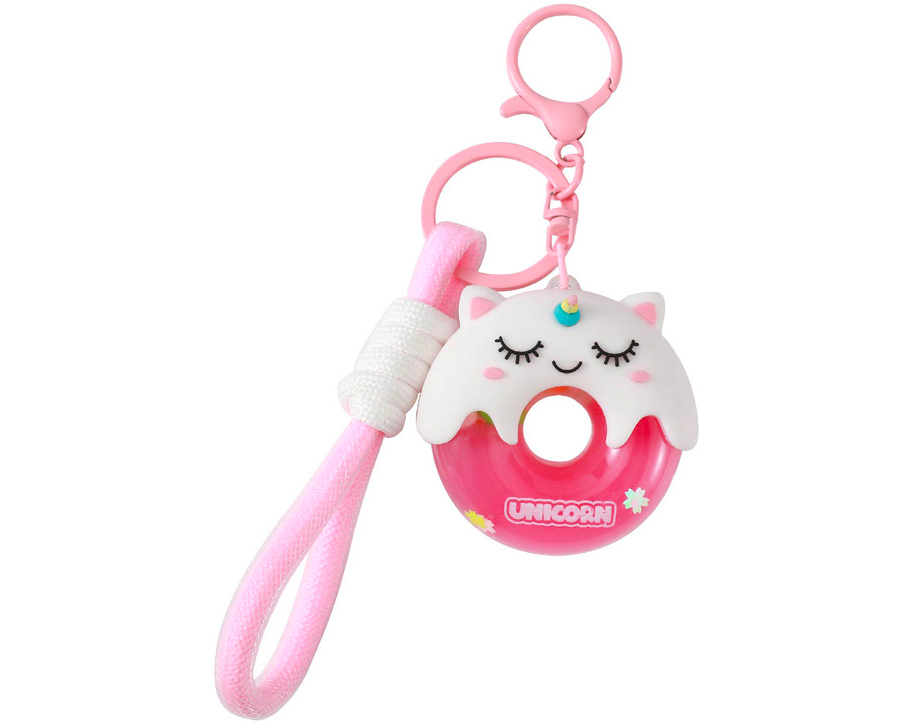 I-TOTAL Schlüsselanhänger Donut XL3069 Unicorn