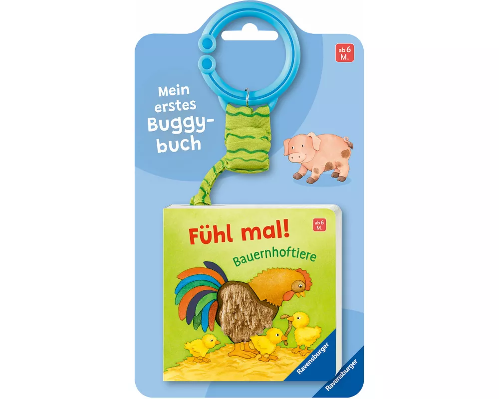 Mein erstes Buggybuch: Fühl mal! Bauernhoftiere