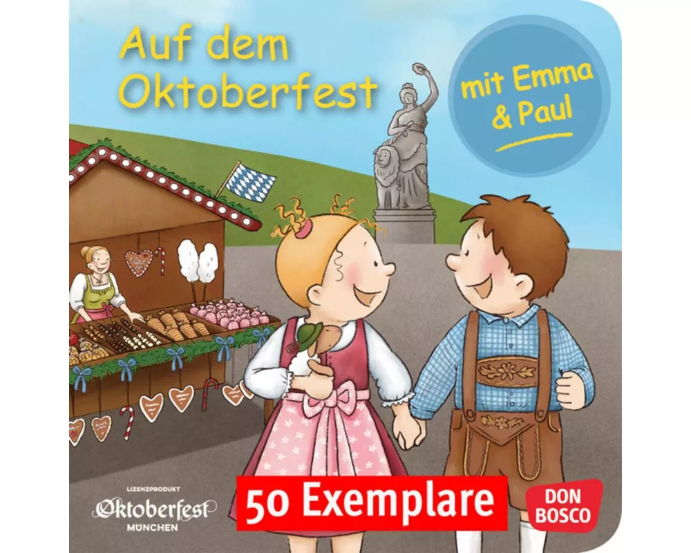 Auf dem Oktoberfest mit Emma und Paul. Mini-Bilderbuch. Paket mit 50 Exemplaren zum Vorteilspreis