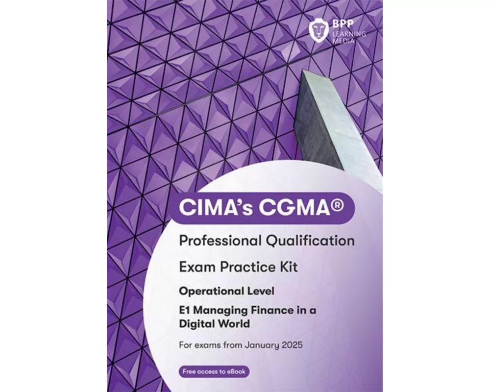 CIMA E1 Managing Finance in a Digital World