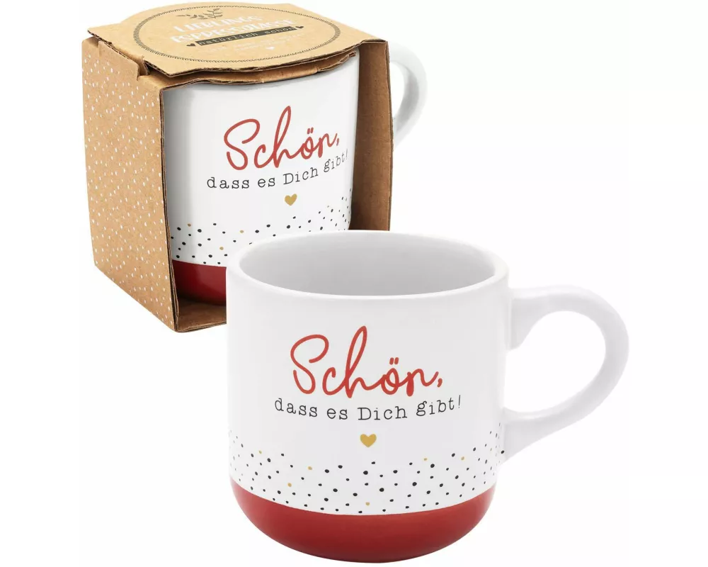 GRUSS & CO Espressotasse Motiv Schön, 10 cl