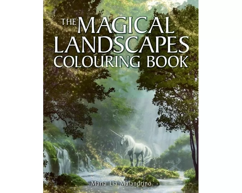 The Magical Landscapes Colouring Book