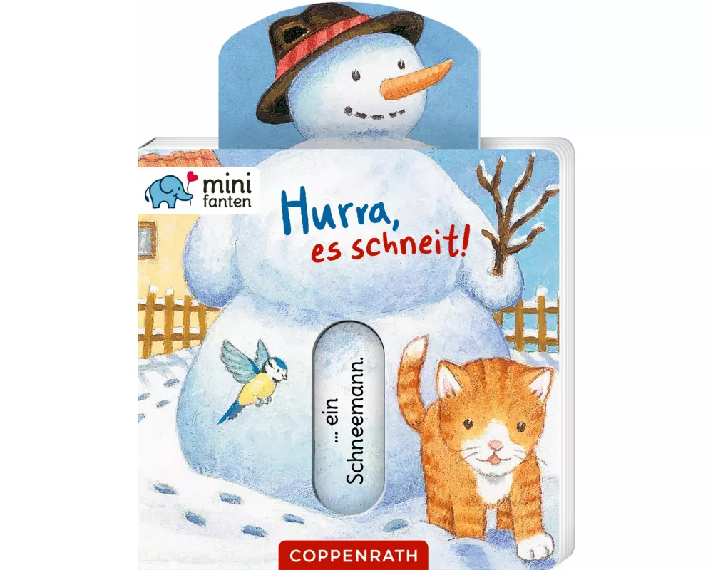 minifanten 42: Hurra, es schneit!