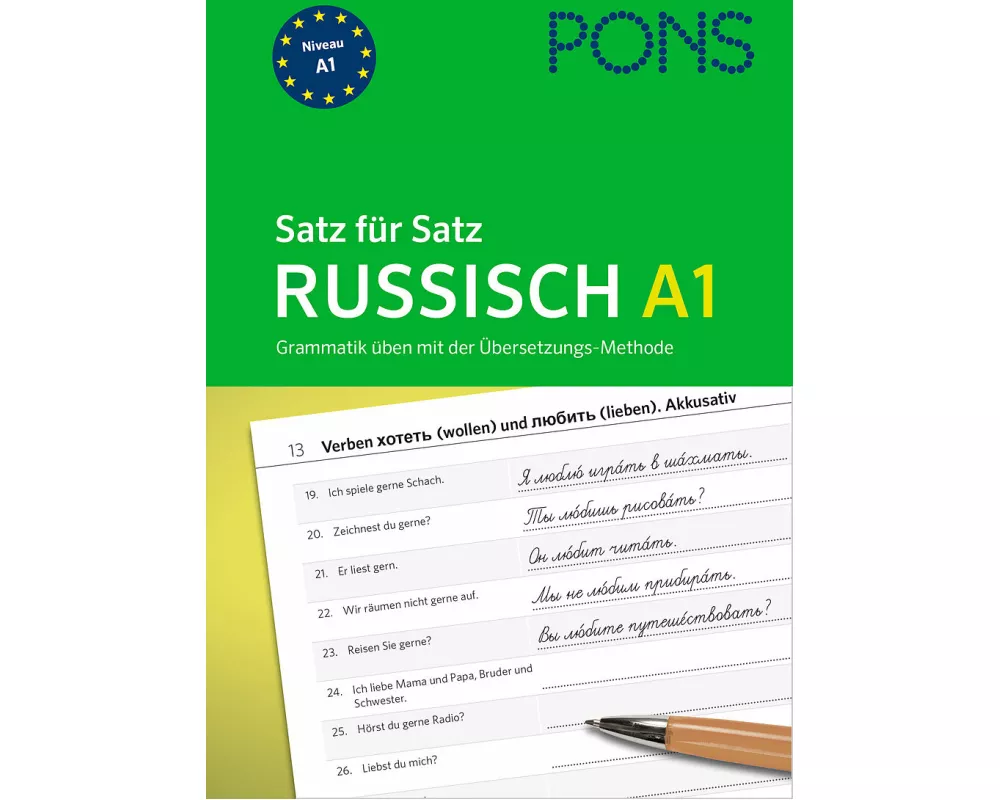 PONS Satz für Satz Russisch A1