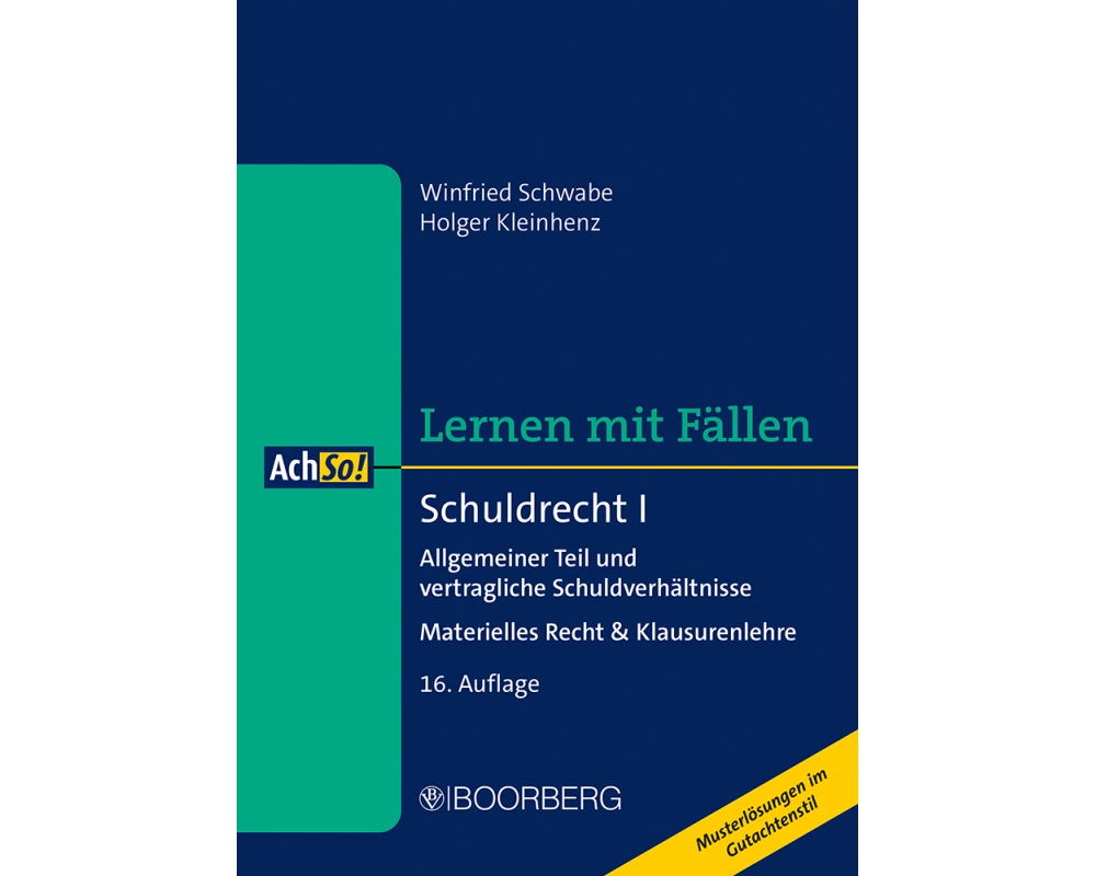 Schuldrecht I