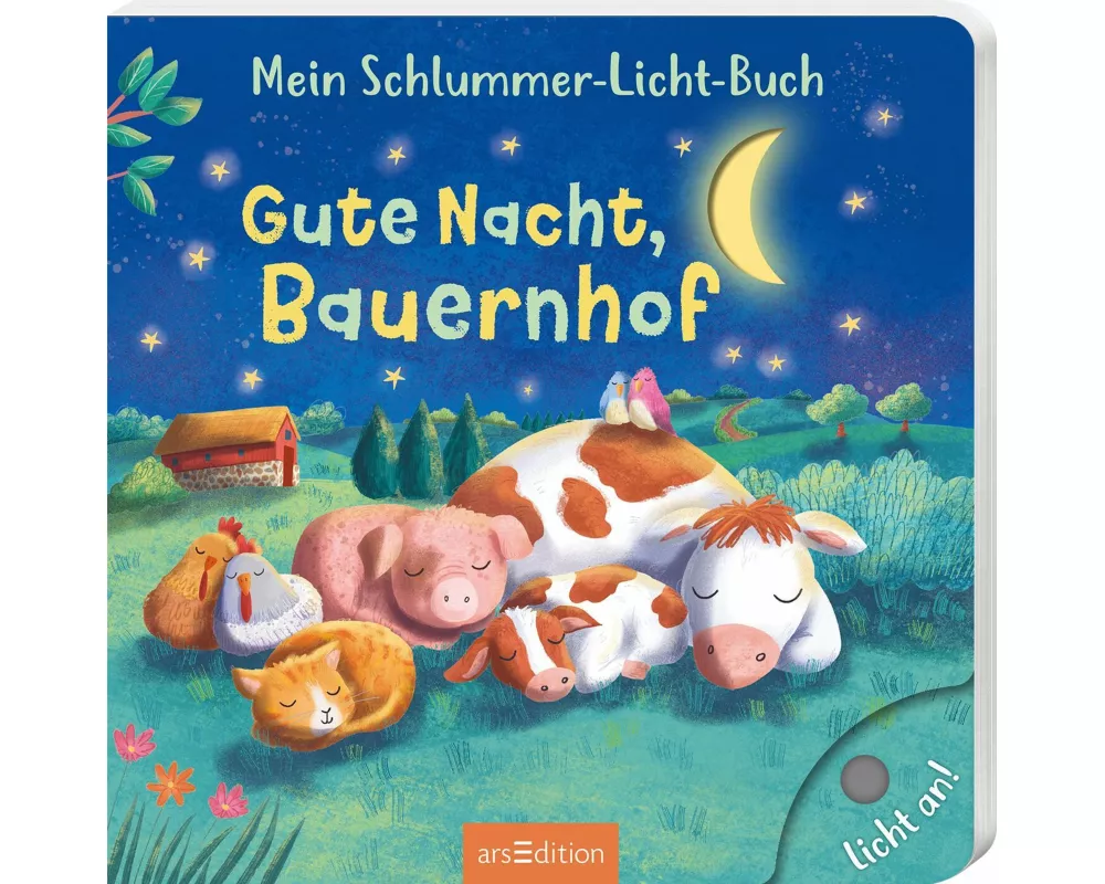 Mein Schlummer-Licht-Buch: Gute Nacht, Bauernhof