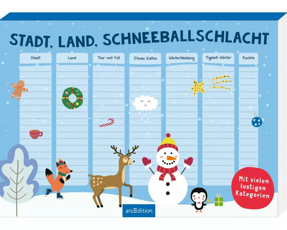 Stadt, Land, Schneeballschlacht