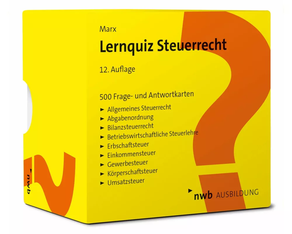 Lernquiz Steuerrecht