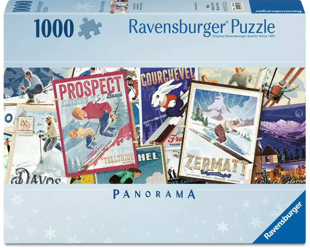 Ravensburger Vintage Ski-Poster
