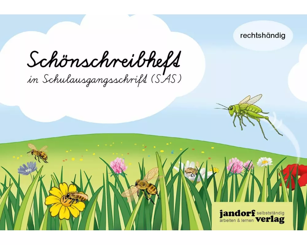 Schönschreibheft in SAS- rechtshändig - Schulausgangsschrift