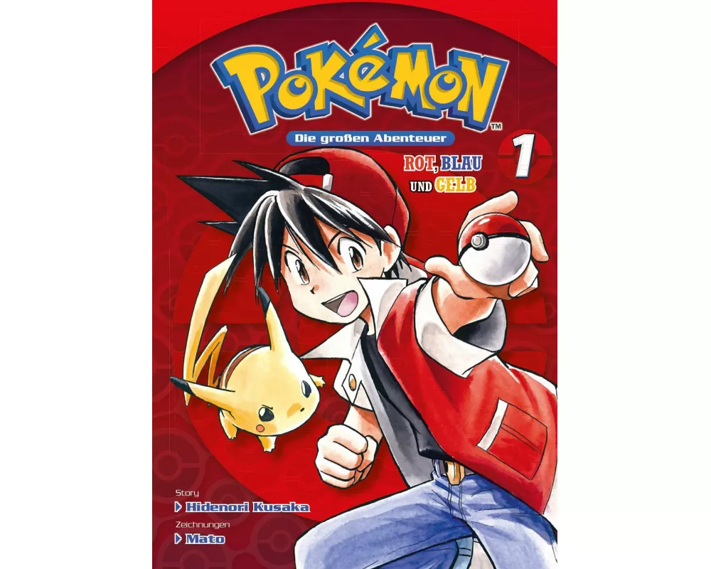 Pokémon - Die großen Abenteuer: Rot, Blau und Gelb 01