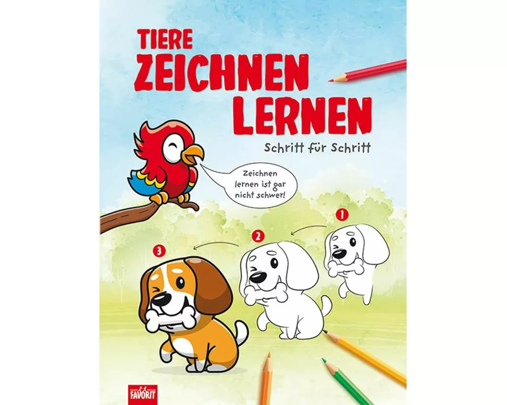 Tiere zeichnen lernen