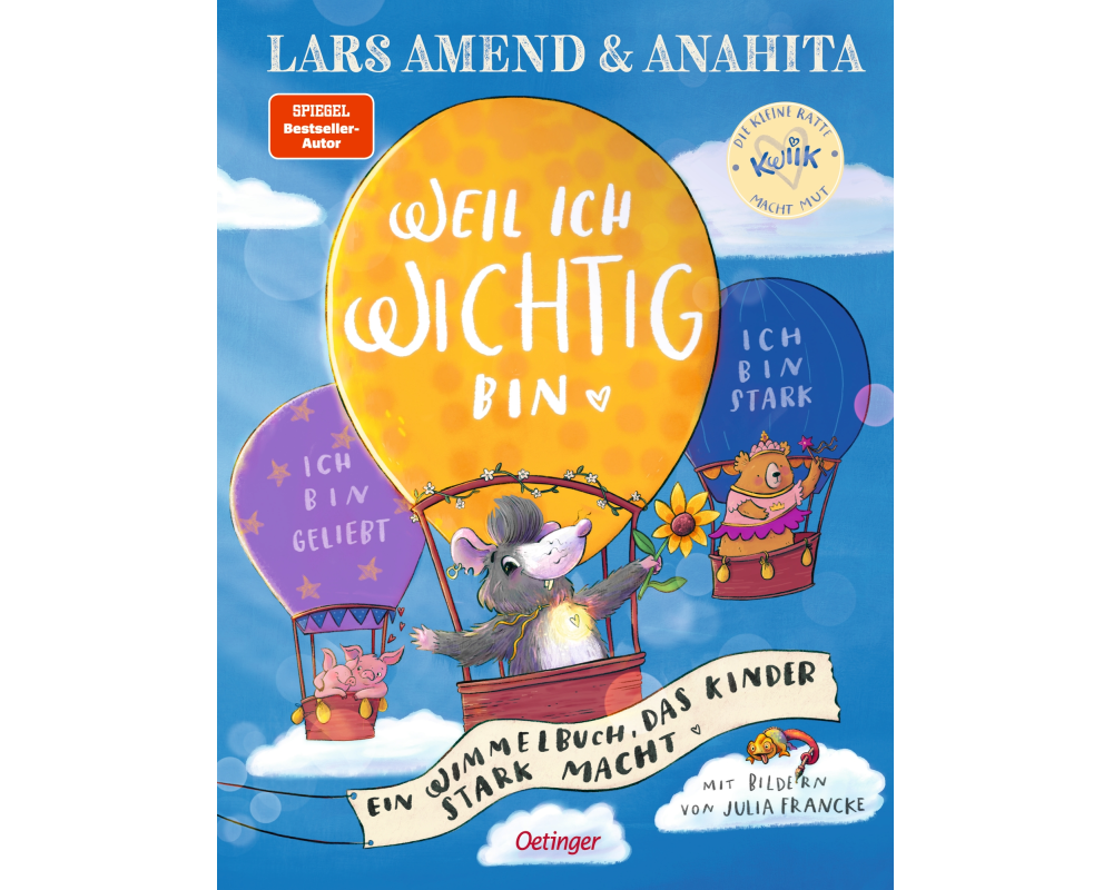 Die kleine Ratte Kwiik macht stark. Weil ich wichtig bin