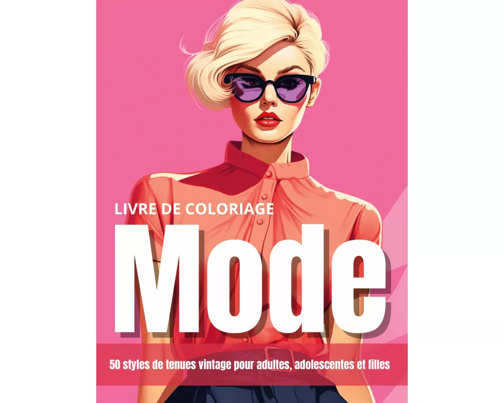 Livre de coloriage mode