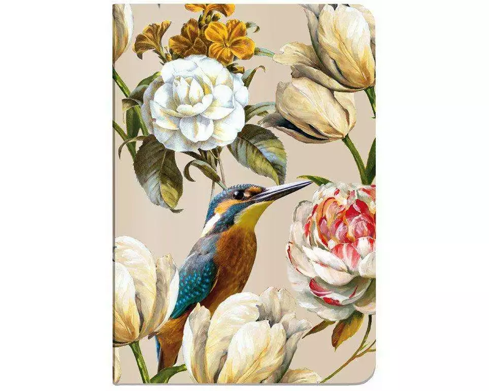 Heft A5 de Luxe Eisvogel