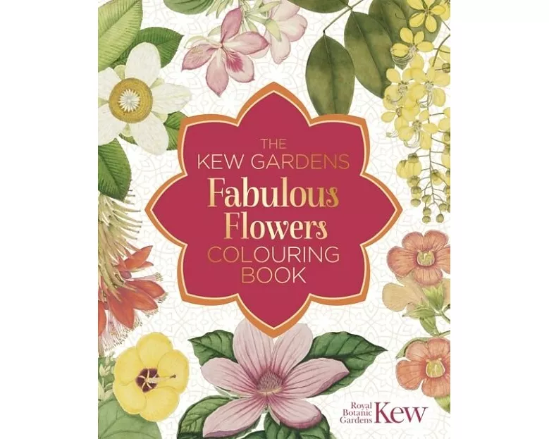 The Kew Gardens Fabulous Flowers Colouring Book