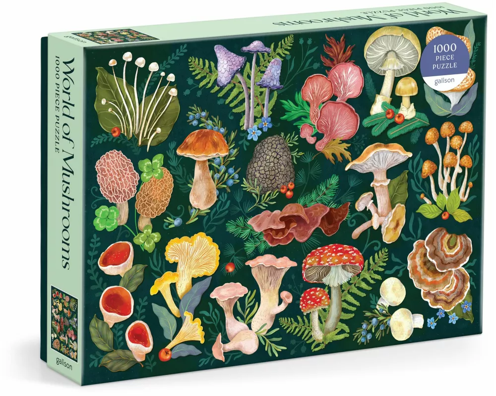 World of Mushrooms 1000 Piece Puzzle