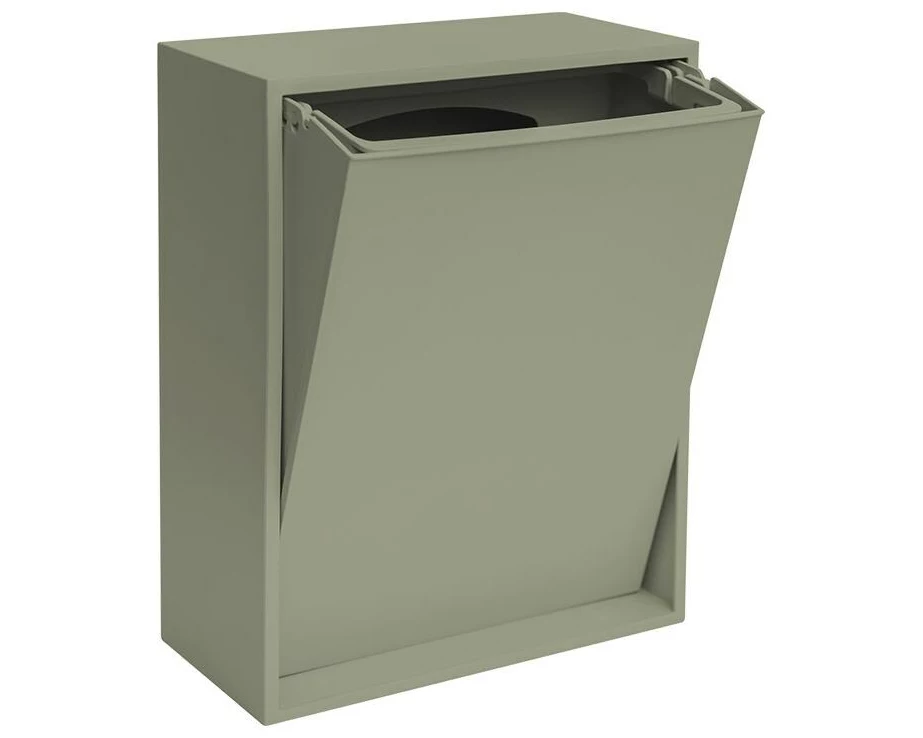 ReCollector Recyclingbehälter 12 l, Oak Green